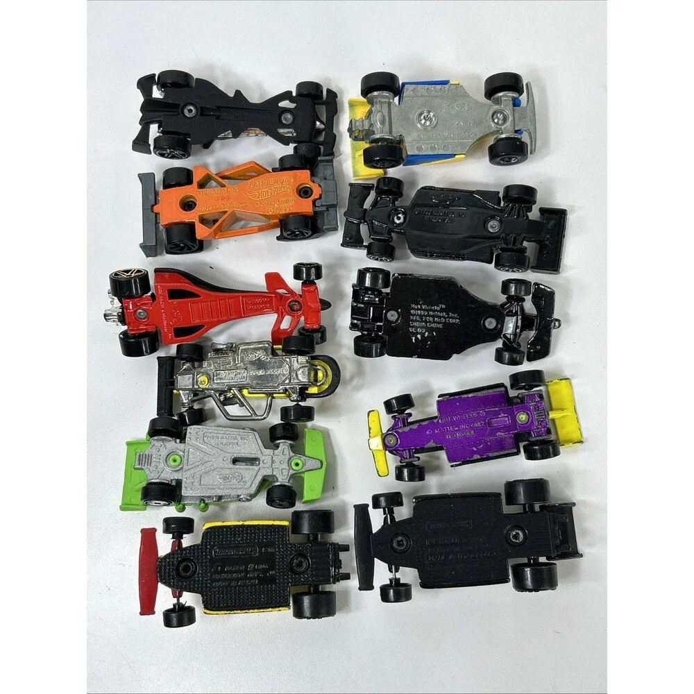 Hot Wheels Matchbox Dragster Formula 1 Indy Race Cars Lot RAD